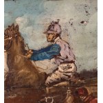 ANONIMO, Equestrian scene