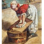 ANONIMO, The Young Washerwoman
