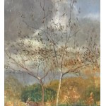 F. DE NICOLA, Wooded landscape - F. De Nicola