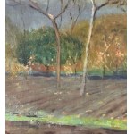 F. DE NICOLA, Wooded landscape - F. De Nicola