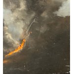 ANONIMO, Eruption of a volcano