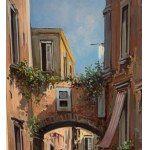 ESPOSITO, Neapolitan alleyway with figures - ESPOSITO