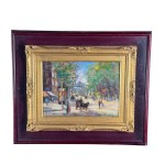 UNIDENTIFIED SIGNATURE, Street with figures