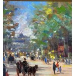 UNIDENTIFIED SIGNATURE, Street with figures