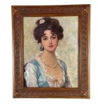 ANONIMO, Elegant portrait of a woman