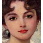 ANONIMO, Elegant portrait of a woman