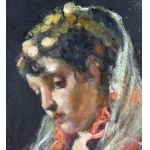 ANONIMO, Portrait of a young woman