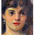 ANONIMO, Portrait of a young woman