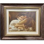 Antonio Napoletano, Female nude titled "Dare, chiedere." - Antonio Napoletano