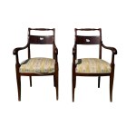 Elegant pair of armchairs