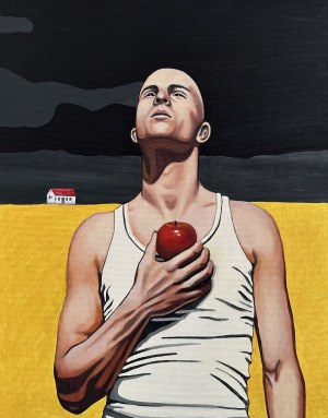 Sebastian KOMOROWSKI-NALAZEK (ur. 1991), Jabłko Adama (model edukacyjny), 2026