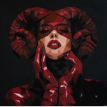 Karolina RYCHEL (ur. 2000), Karmazynowa dama, 2025