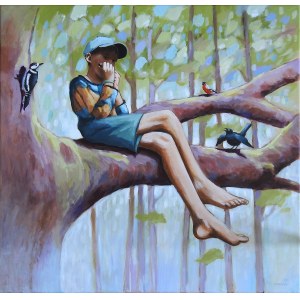 Piotr KLUCZEWSKI (b. 1962), Forest player, 2025