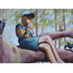 Piotr KLUCZEWSKI (b. 1962), Forest player, 2025
