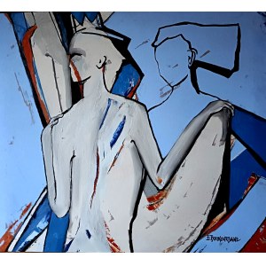 Elizabeth BOUKOURBANE (b. 1958), You are because I am, 2024