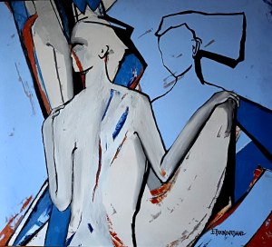 Elżbieta BOUKOURBANE (ur. 1958), Jesteś bo ja jestem, 2024
