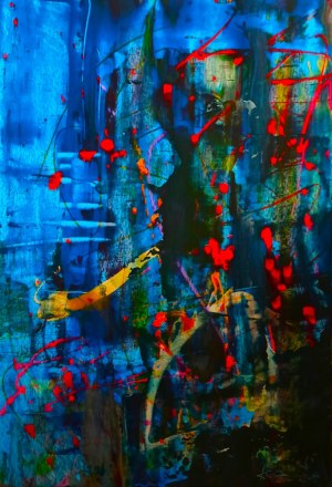 Krzysztof IWANOWICZ (ur. 1967), Blue I, 2025