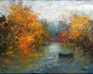 Tetiana RUSAKOVA (ur. 1952), Landscape. Autumn, 2025