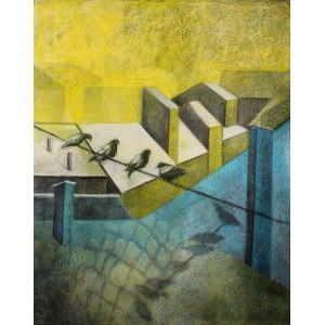 Izabela JAŚNIEWSKA (b. 1976), Meeting on the Mountain, 2025