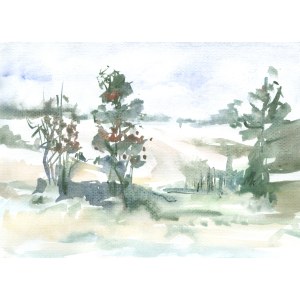 Barbara BOKOTA-TOMALA (geb. 1967), Frühlingslied der Lerche, aus der Serie Polnische Landschaft, 2007
