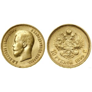 Rosja, 10 rubli, 1899 (АГ), Petersburg