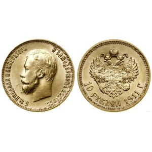 Russia, 10 rubles, 1911 (Э-Б), St. Petersburg