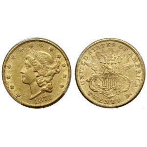 United States of America (USA), $20, 1874 CC, Carson City