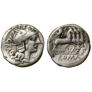 Roman Republic, denarius, 136 B.C., Rome