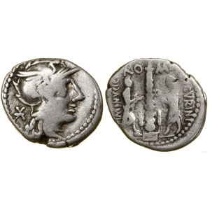 Roman Republic, denarius, (134 B.C.), Rome