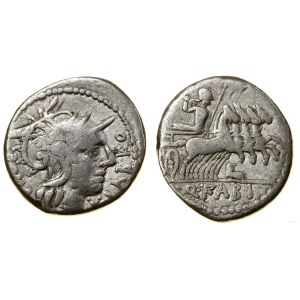 Roman Republic, denarius, (124 B.C.), Rome