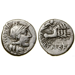 Republika Rzymska, denar, (123 pne), Rzym