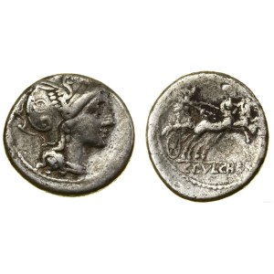 Römische Republik, Denar, (110-109 v. Chr.), Rom