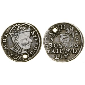 Poland, trojak, 1582, Vilnius