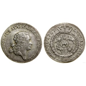 Poland, zloty (4 groszy), 1767 FS, Warsaw