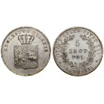 Poland, 5 zloty, 1831 KG, Warsaw