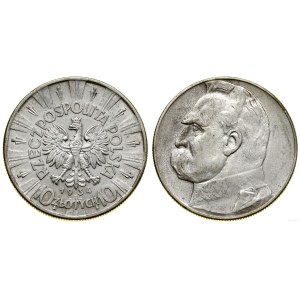 Pologne, 10 zlotys, 1934, Varsovie