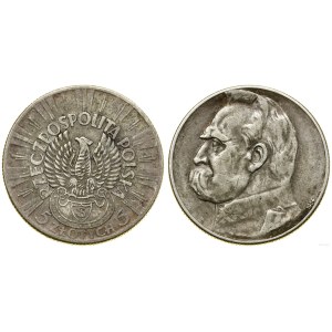 Polonia, 5 zloty, 1934 S, Varsavia