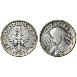 Poland, 2 zloty, 1925, London