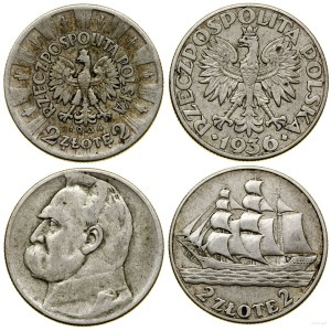 Polsko, sada 2 x 2 zloté, Varšava