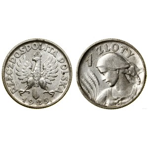 Polska, 1 złoty, 1925, Londyn