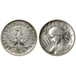 Poland, 1 zloty, 1925, London