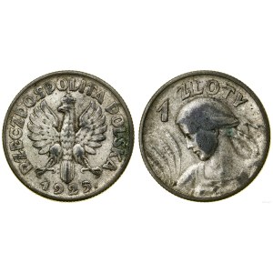 Poľsko, 1 zlotý, 1925, Londýn