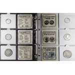 Poland, set of 27 replica coins of the Second Republic made by Nephrite, 1919-1939 (dates of originals), Kremnica