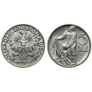Poland, 5 gold, 1973, Warsaw