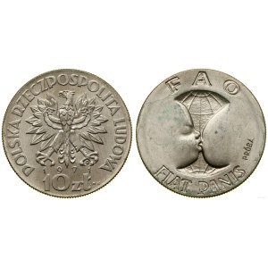 Poland, 10 zloty, 1971, Warsaw
