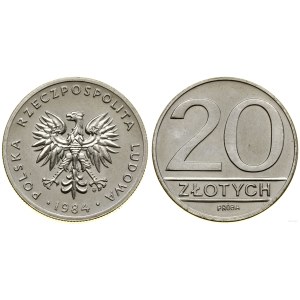 Poland, 20 zloty, 1984, Warsaw