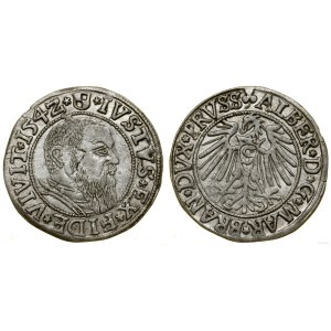 Ducal Prussia (1525-1657), penny, 1542, Königsberg