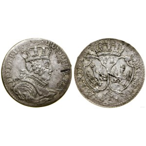 Germany, sixpence, 1756 C, Kleve
