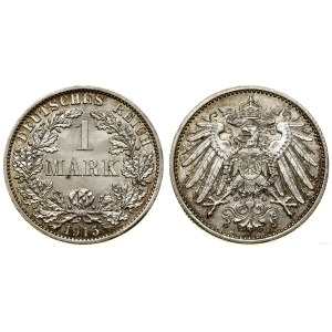 Nemecké cisárstvo, 1 marka, 1915 A, Berlín