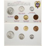 various, a set of different coins in commemorative packaging